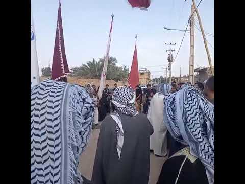 عراضة عشيرة مزرعه لـ عشيرة السواري الاهواز