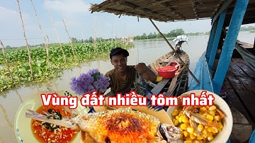 Giăng câu tôm càng trên sông Mê Kông | khói bếp -tv 75