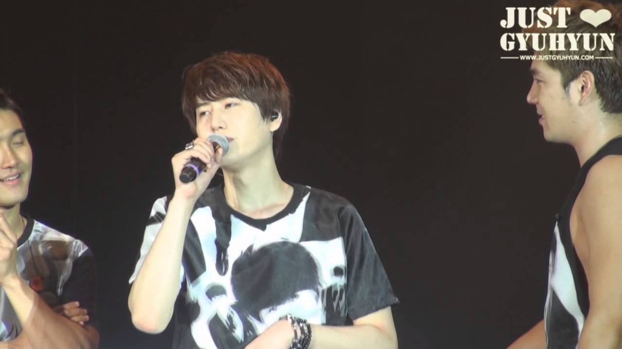 JustGyuhyun]130427 SuperShow5 in Lima [funny talking]