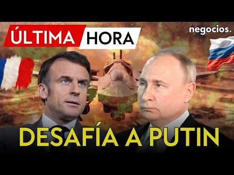 ÚLTIMA HORA | "Rusia está en un callejón sin salida": Macron desafía a Putin en su visita a Ucrania