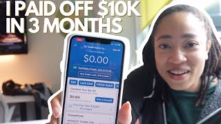 I Paid Off 10K in Credit Card Debt in 3 Months