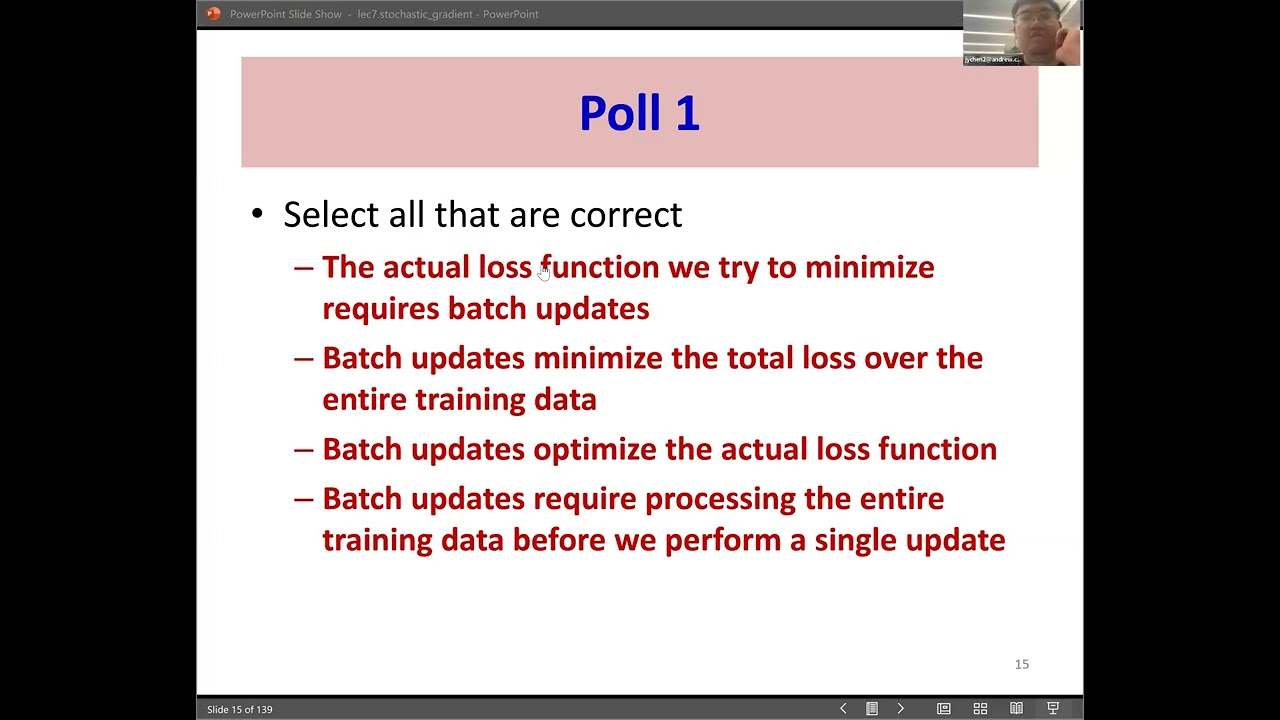 CMU Introduction To Deep Learning 11-785, Fall 2025: Lecture 7