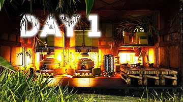 We Built The Greatest Day 1 Starter Cave In ARK PVP