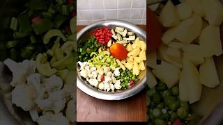 Mix veg sabzi recipe ||how to make mix vegetable sabzi #shorts