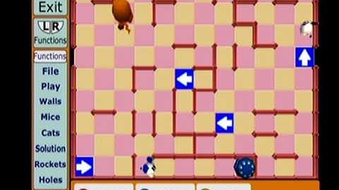 Chu Chu Rocket - custom level, "Dance SUCKA dance!" (SOLUTION)