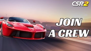 How to Join a Crew on CSR2 Game? 2024