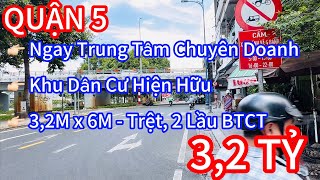DISTRICT 5 - OWN A 2-STORY REINFORCED CONCRETE HOUSE FOR JUST OVER 3 BILLION VND #townhouse #0374...
