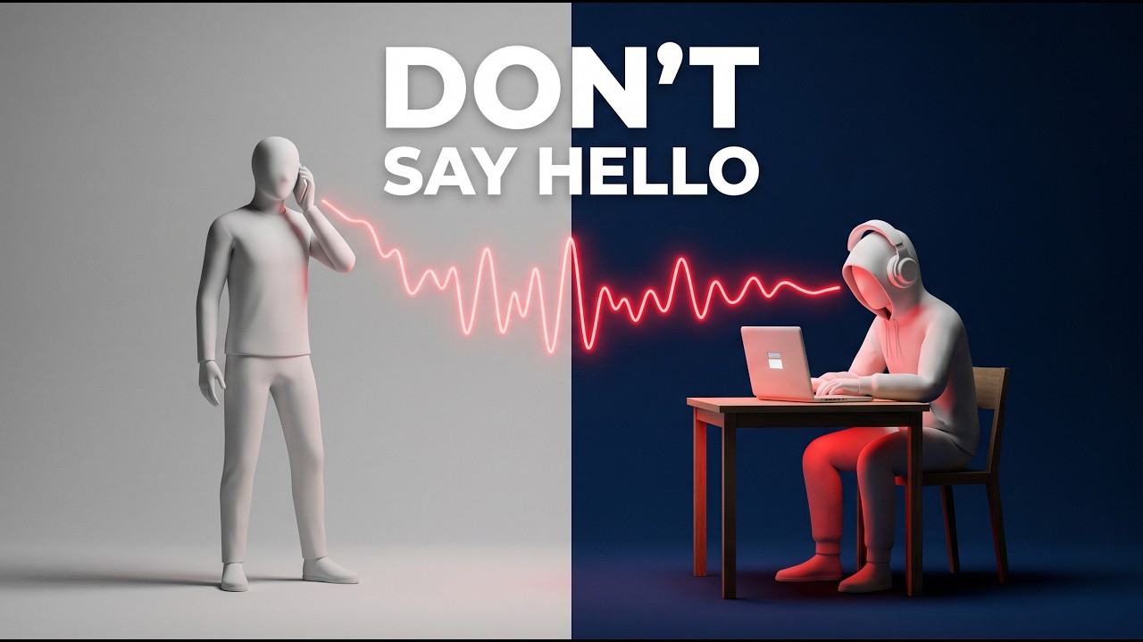 Why You Should NEVER Say "Hello" to an Unknown Number auf YouTube ansehen Why You Should NEVER Say "Hello" to an Unknown Number auf YouTube ansehen