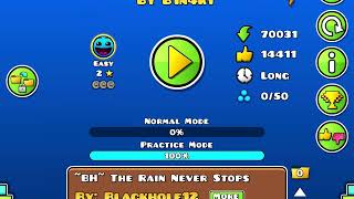 10k Stars achievement in Geometry Dash!!! 