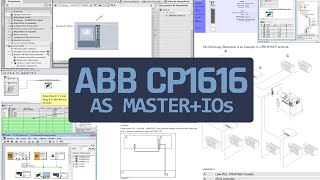 ABB Configuring IRC5 profinet CP1616 with TIA portal as Master to control IOs 4K