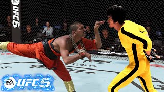 UFC5 Bruce Lee vs Shaolin Kung Fu EA Sports UFC 5 PS5