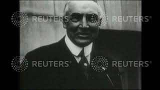 1920 Warren G Harding, candidate for president