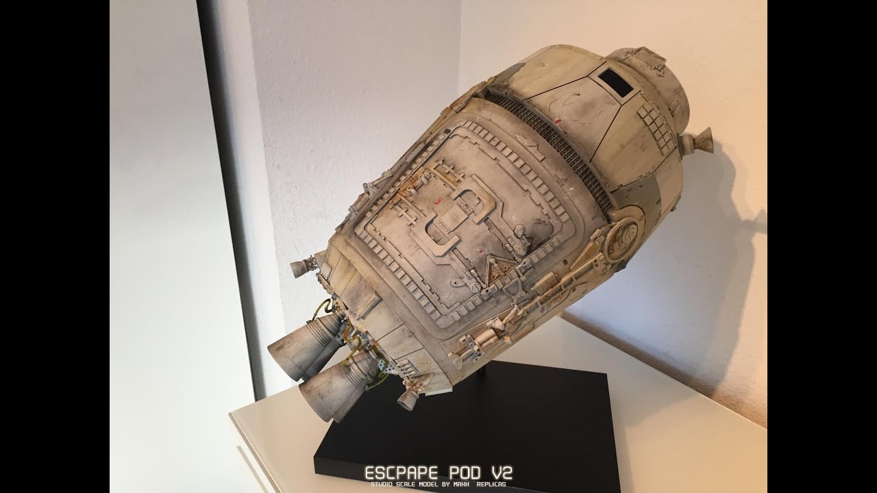 Studio Scale ESCAPE POD V2    Star Wars EP IV