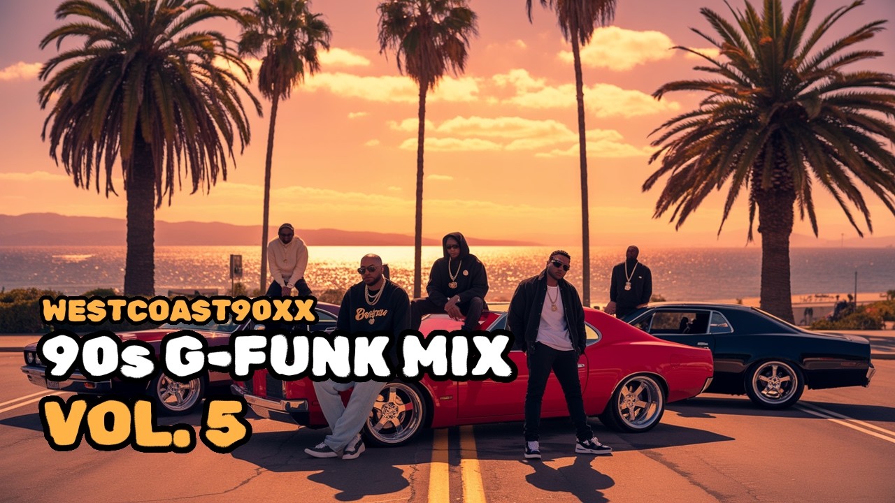 90s G-Funk & West Coast Mix Vol. 5 🌴 1 Hour of Gangsta Rap Vibes
