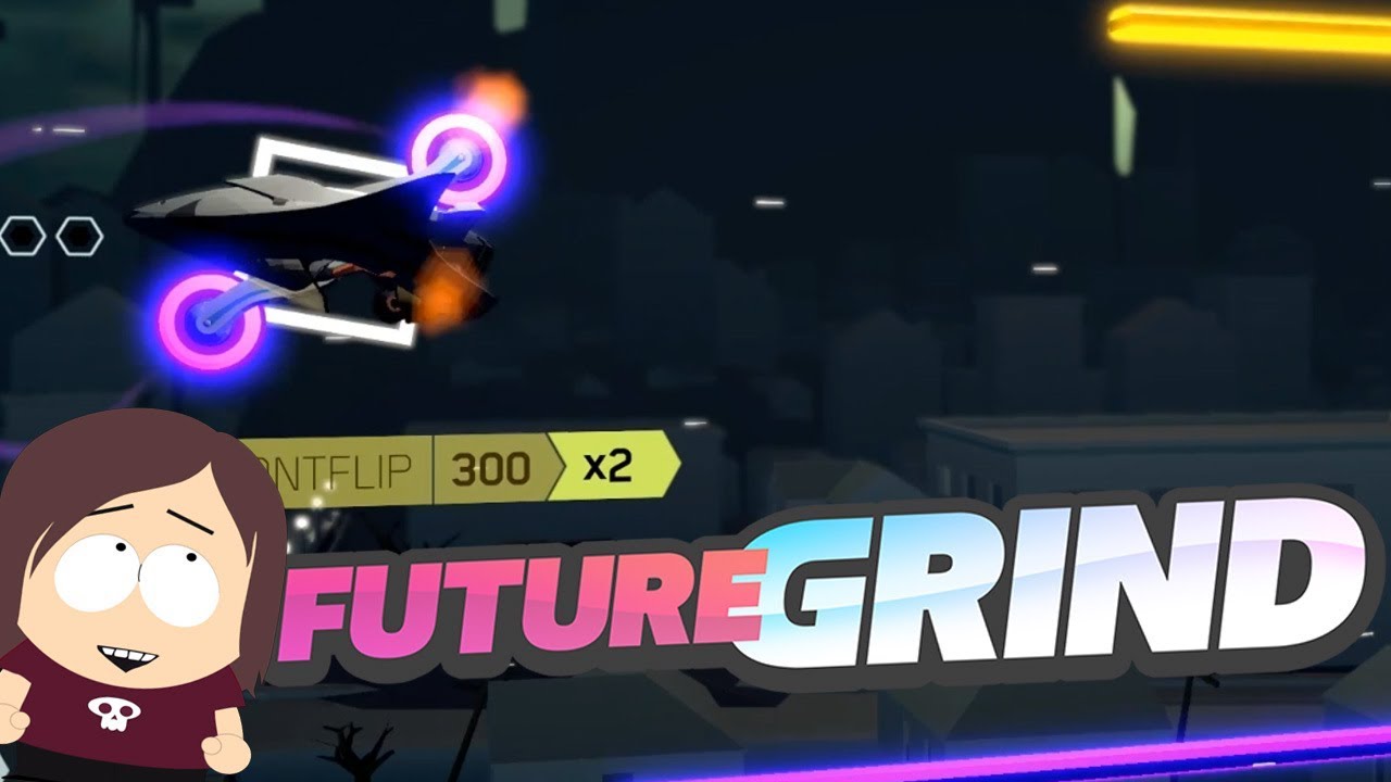 FutureGrind || Unique Rail Grinding Arcade Game