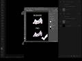 Urdu Outline Text in Photoshop | Easy Typography Trick ✨#shorts #youtubeshorts #ytshorts