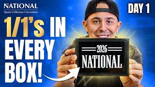 These EXCLUSIVE Boxes Have A 1/1 In EVERY Box! 🤯 *PANINI NATIONAL BLACK BOXES*