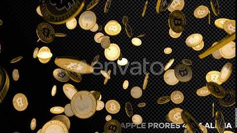 Bitcoin Falling | Motion Graphics - Envato elements