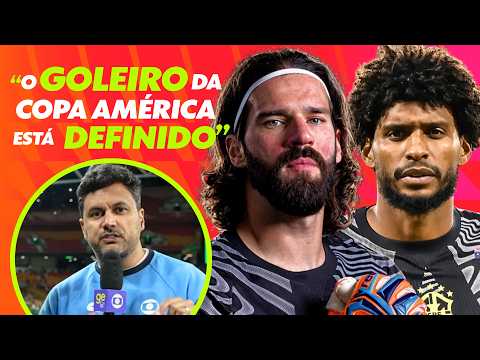 HUGO? OTÁVIO? ALISSON? APÓS TESTES, ANCELOTTI TEM GOLEIRO PREFERIDO NA SELEÇÃO | Tropa ge tv
