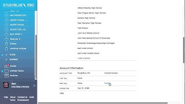 StudyBlue   how to cancel