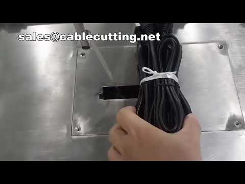 Automatic Power Cord Bundling Machine for Factory Automation