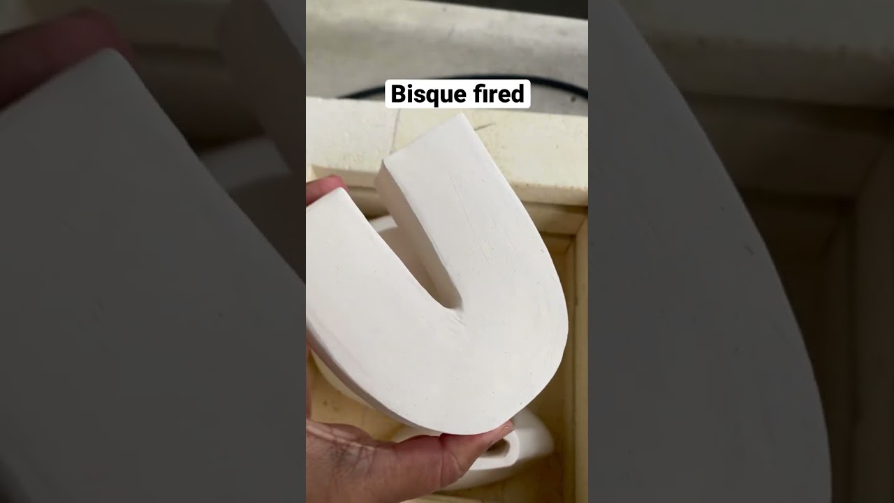 Bisque fired pottery 