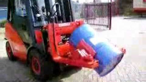 Bolzoni Auramo Fork clamp with drum slip on arms - KB-H