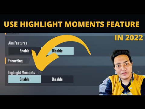 HOW TO USE HIGHLIGHT MOMENTS IN PUBG MOBILE IN 2022|ENABLE REPLAY MODE IN PUBG IN 2022|