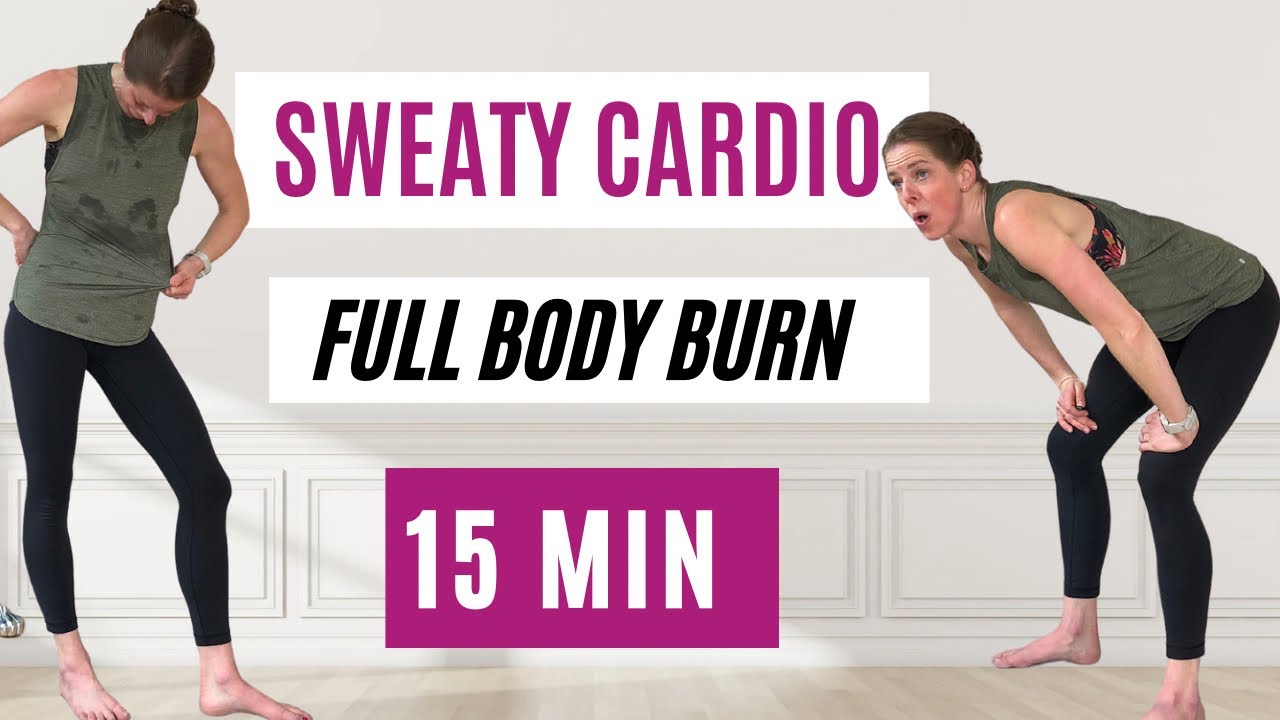 How to burn calories at home? 15 min cardio workout | no jumping ...