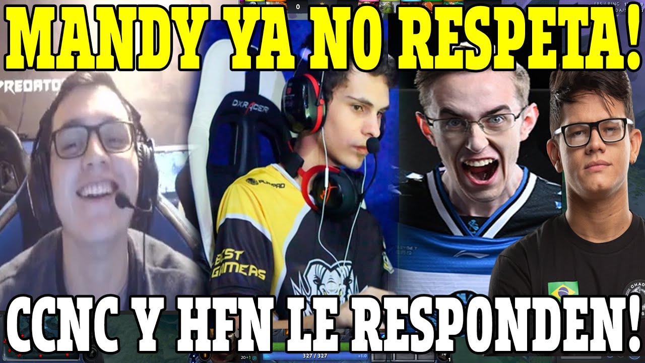SE PRENDIÓ!!| MATTHEW REACCIONA A LA MECHA Y FLAMEADA DE MANDY VS CCNC Y HFN! | DOTA 2