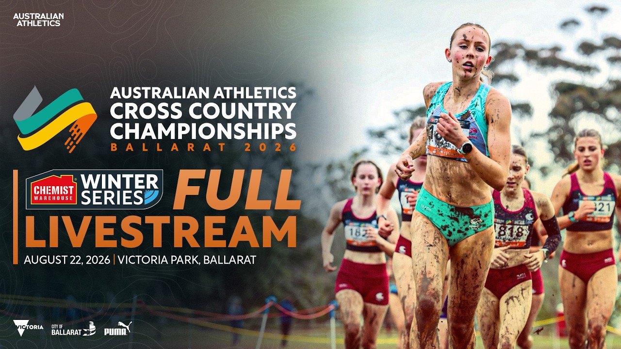 Full Livestream | 2026 Australian Athletics Cross Country Championships