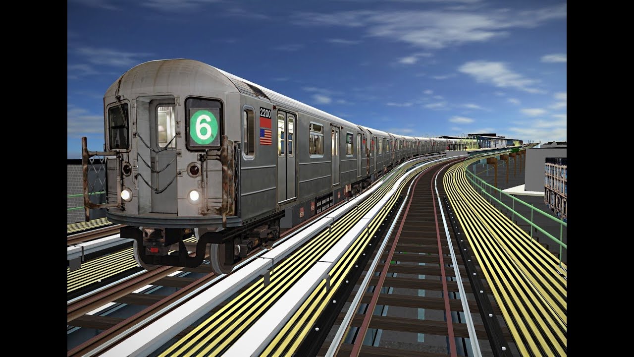 OpenBVE Special: W.I.P. R62A 6 from Parkchester to 3 Ave 138th Street ...