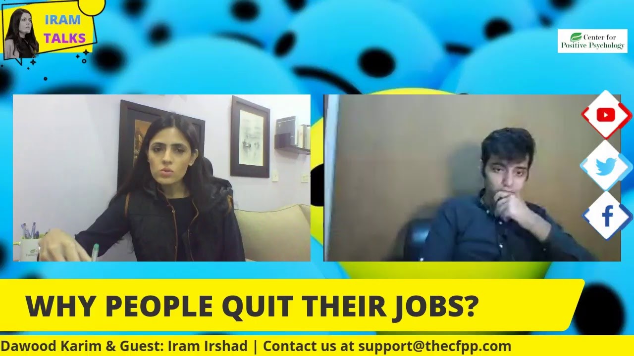 WHY PEOPLE QUIT THEIR JOBS?