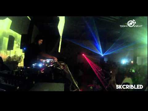 SKCRIBLED  18/07/2015  - TECHNO NIGHT LIVE: KOWEL CLUB