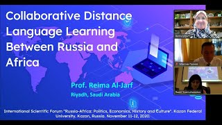 Collaborative Distance Language Learning Between Russia and Africa