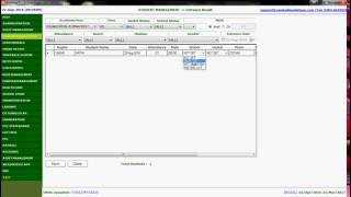 How to Register Entrance Exam Details or Result  in VinHaze school management system (English) screenshot 5