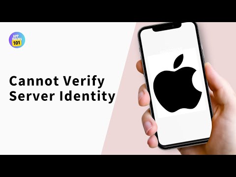 Fixed Cannot Verify Server Identity on iPhone or iPad
