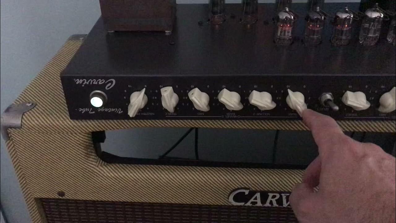 Noise floor levels of semi-serviced Carvin Belair 212 amplifier, is it