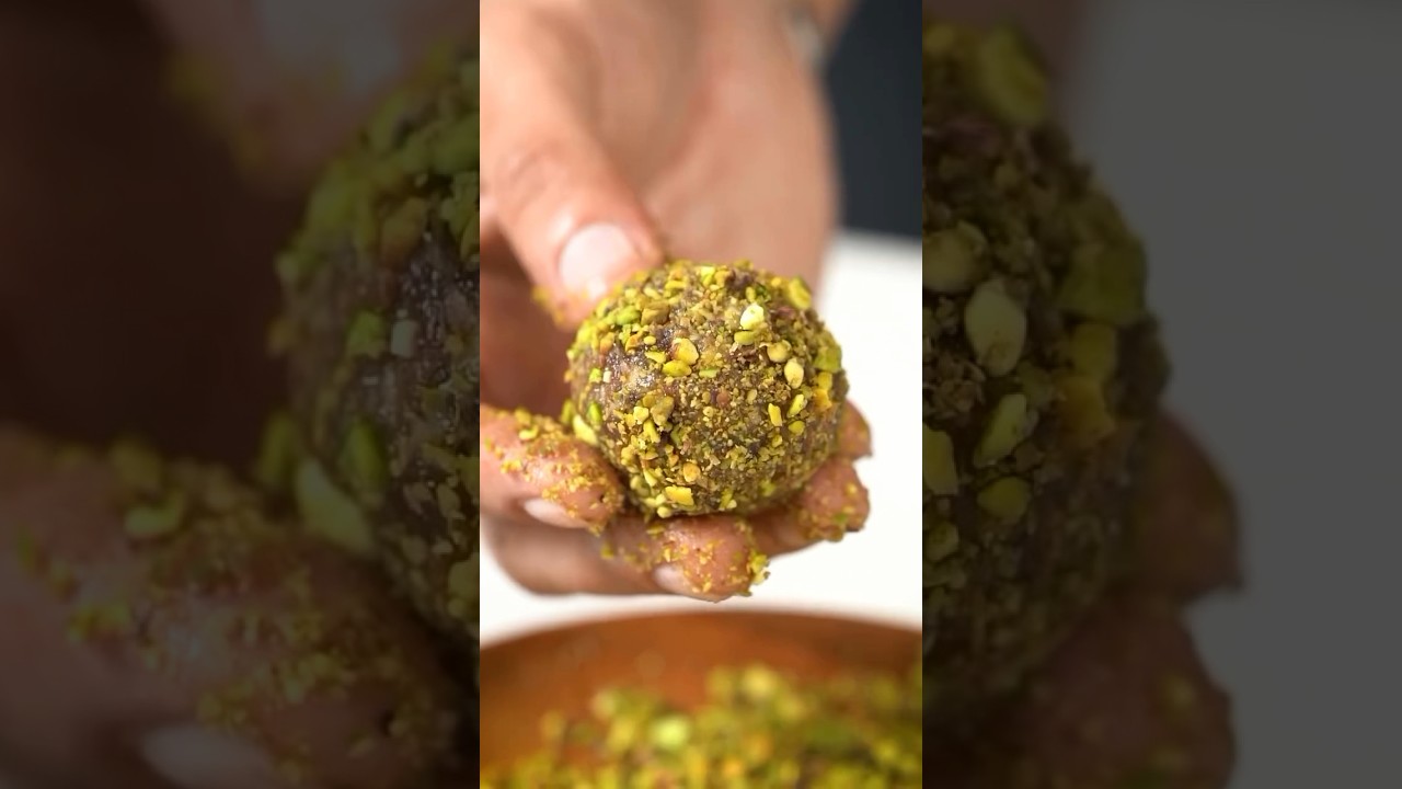 Pistachio Bliss Balls Recipe | Healthy Recipe | Pista and Date balls