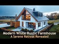 Modern white rustic farmhouse tour explore the elegance