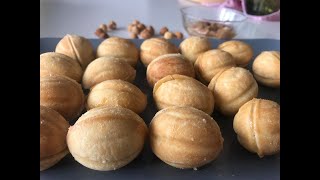Zouza au caramel détaillée/زوزة بالكراميل /جوزة تونسية خطوة بخطوة/حلو العيد