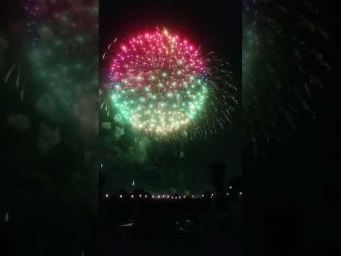 いたばし花火大会2019 ポケモン花火