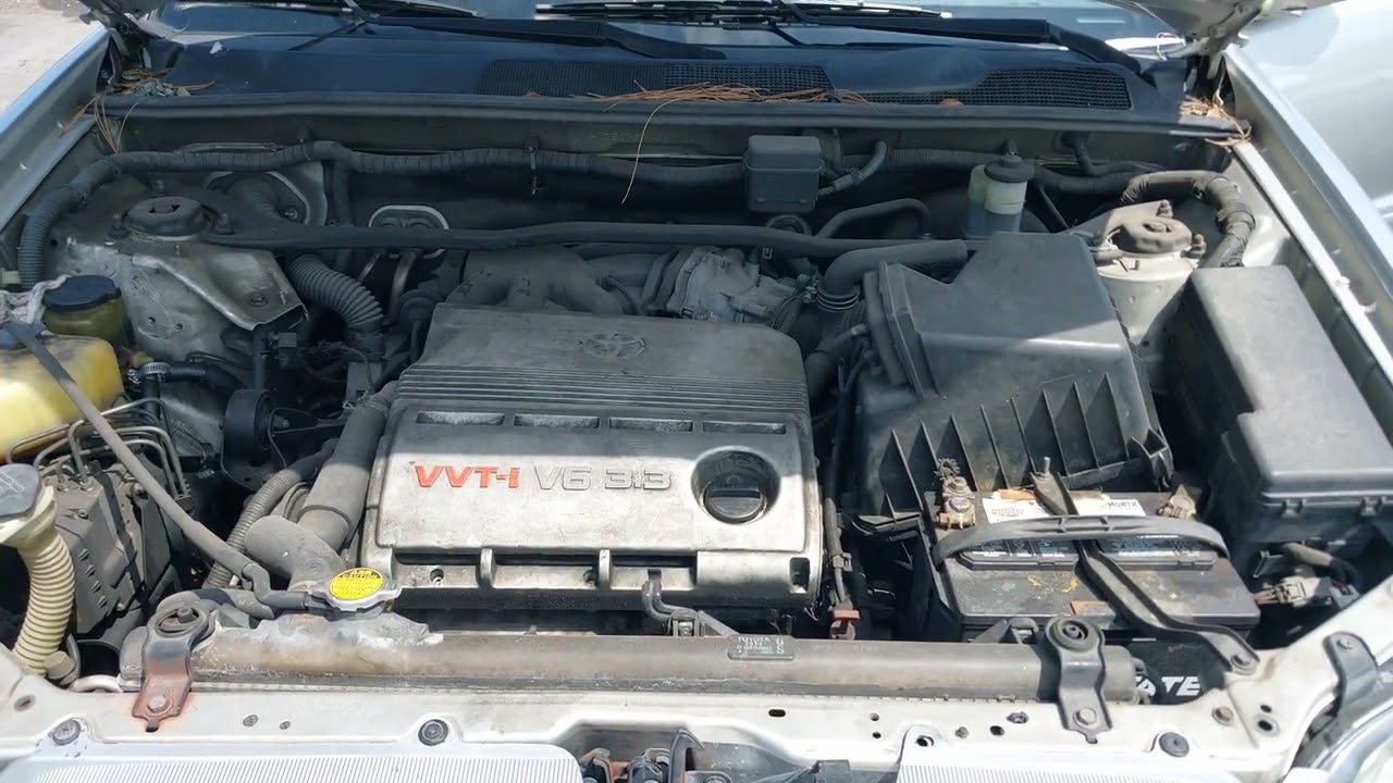 Звук мотора Toyota 3MZ-FE от 2006 Toyota Highlander JTEGP21A260125681