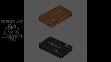 Mini FPV DVR Module NTSC/PAL Switchable Built-in Battery Video Audio Recorder for RC Drone