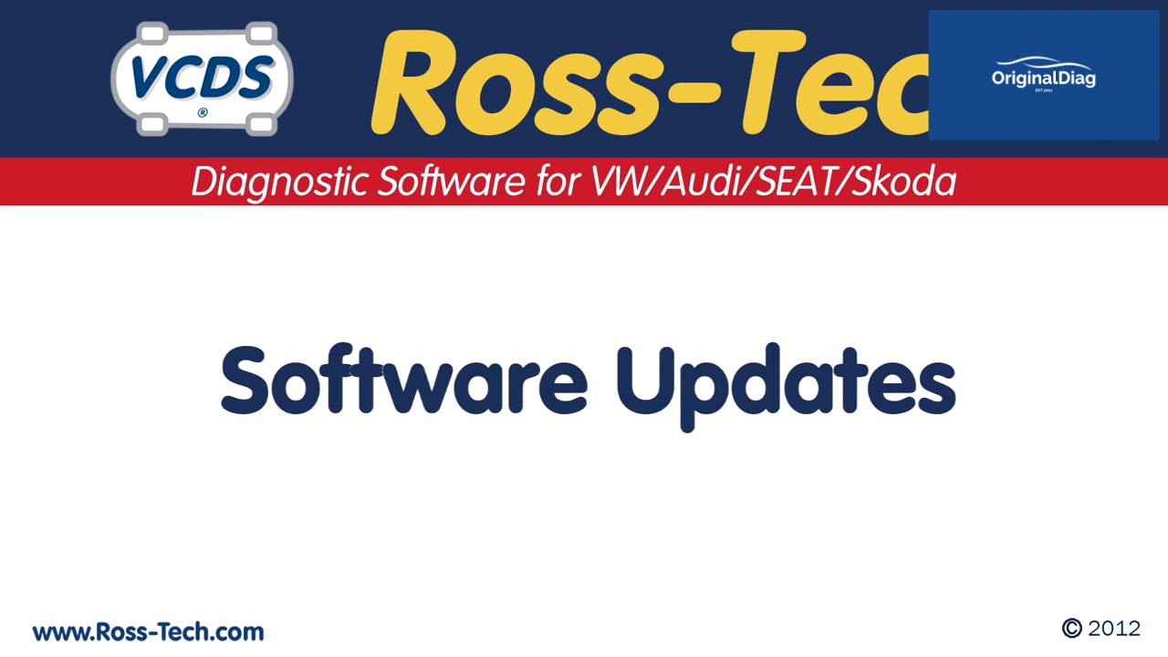 VCDS by Ross Tech - Originaldiag.com