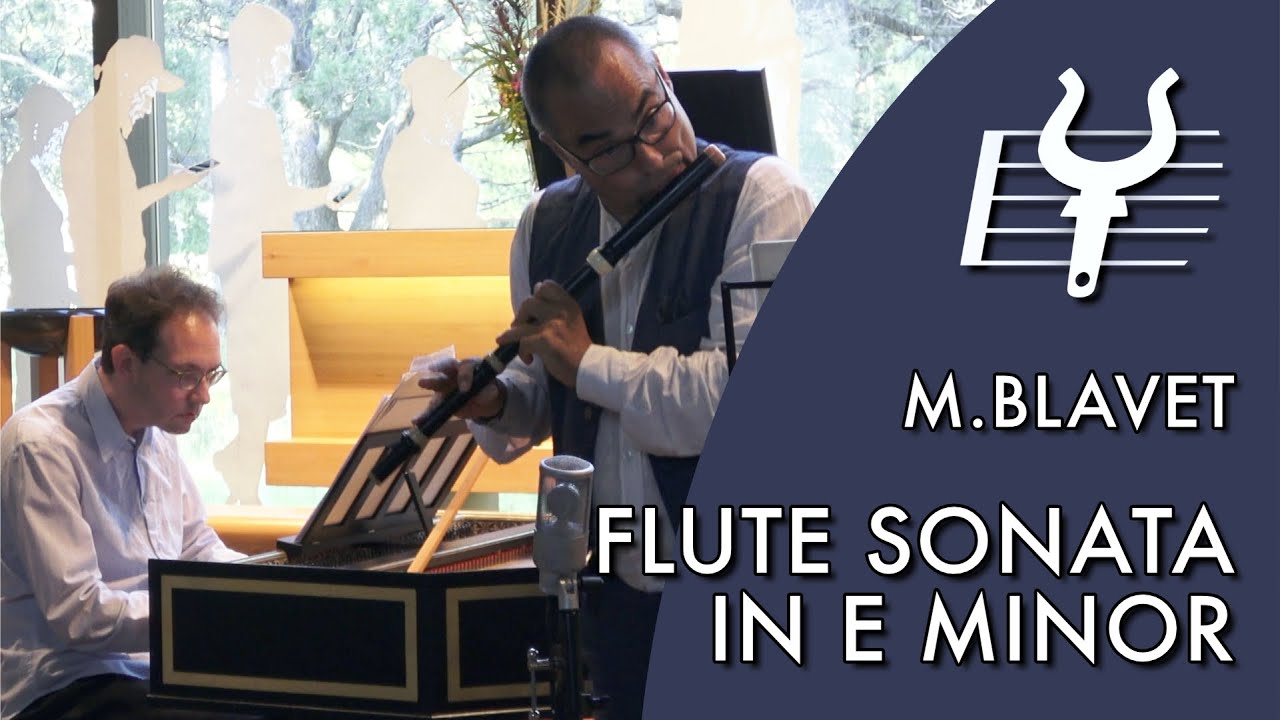 Michel Blavet: Flute Sonata in E Minor, Op. 2, No. 3 (Aapo Häkkinen & Dimitre Marinkev)