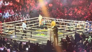 Canelo Álvarez vs. Jaime Munguia Live! 4th Round! Body shot knockdown!! 4k VIDEO!!