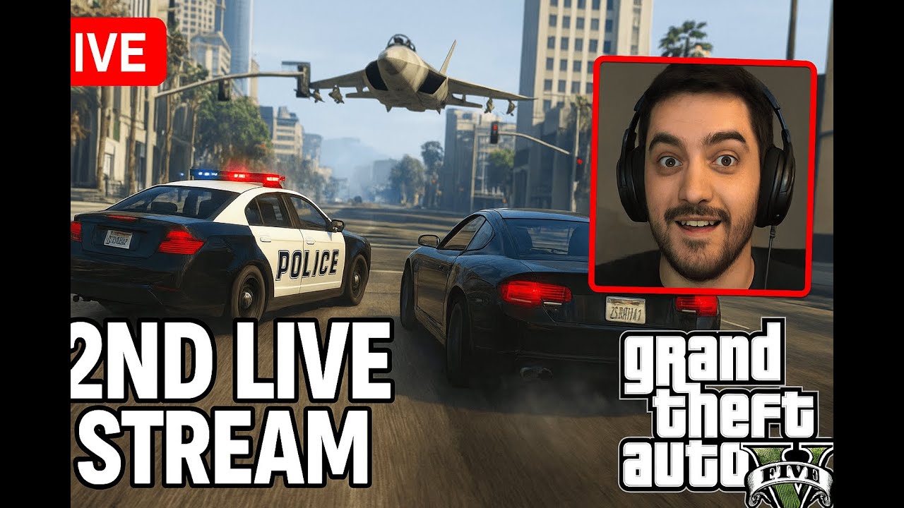🔴 LIVE GTA 5 PS5 Gameplay | Epic Police Chase in Los Santos | 4K ...