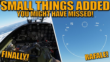 SMALL THINGS you might have MISSED that were ADDED to the DEV SERVER! - War Thunder