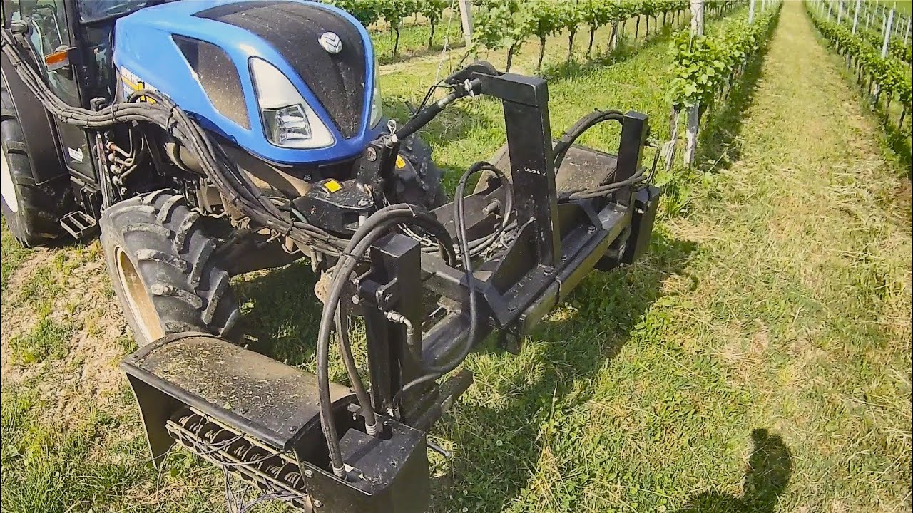 New Holland T4.85 + spollonatrice artigianale | spollonatura meccanica